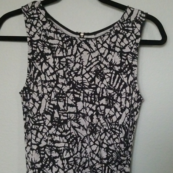 Kenneth Cole Hilary abstract sleeveless sheath dress zipper back XS Corpcore - Picture 4 of 8